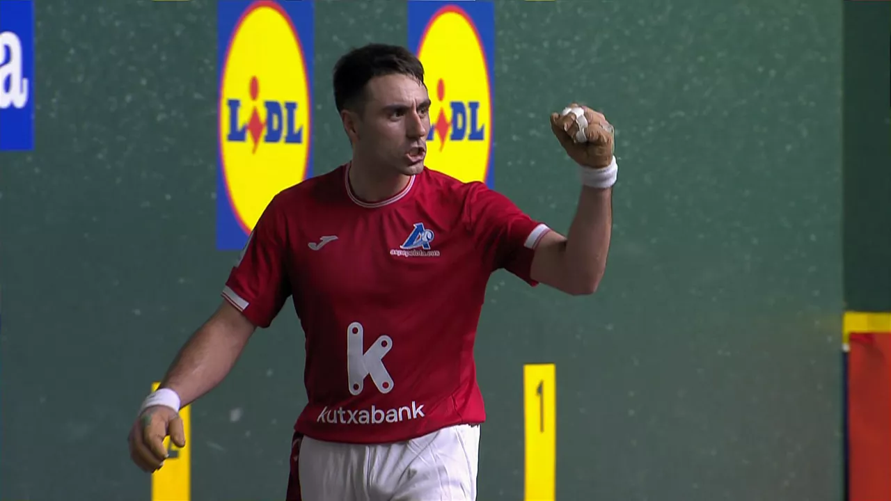 Binakako Txapelketa. Etxeberria-Rezusta vs Zabala-Martija (22-21).