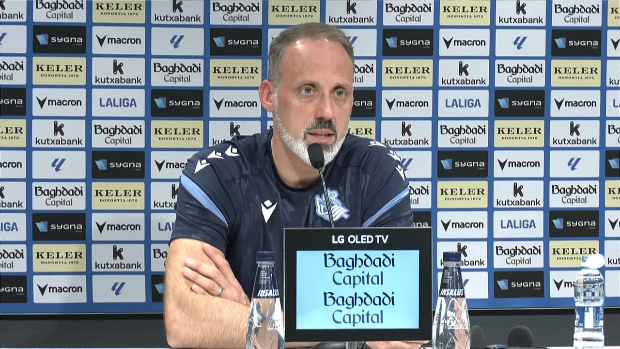 Pellegrino Matarazzo, entrenador de la Real Sociedad.