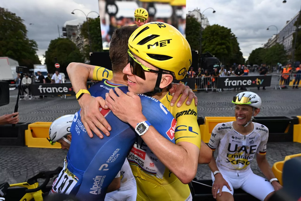 Pogacar eta Van Der Poel