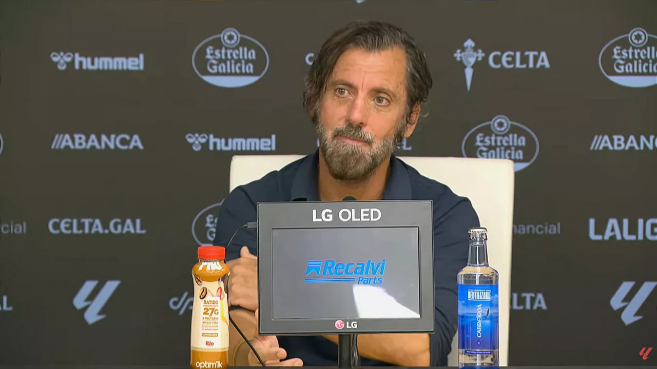 Quique Sánchez Flores entrenador del Alavés