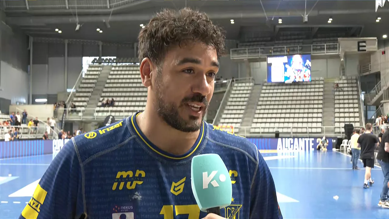 Rodrigo Salinas, jugador del Bidasoa