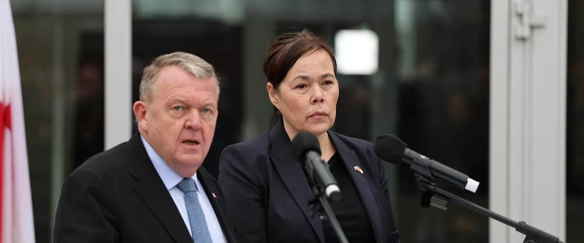 Lars Løkke Rasmussen Vivian Motzfeldt