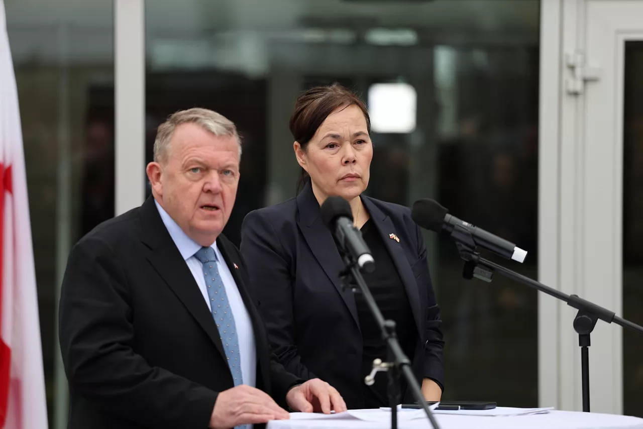 Lars Løkke Rasmussen Vivian Motzfeldt