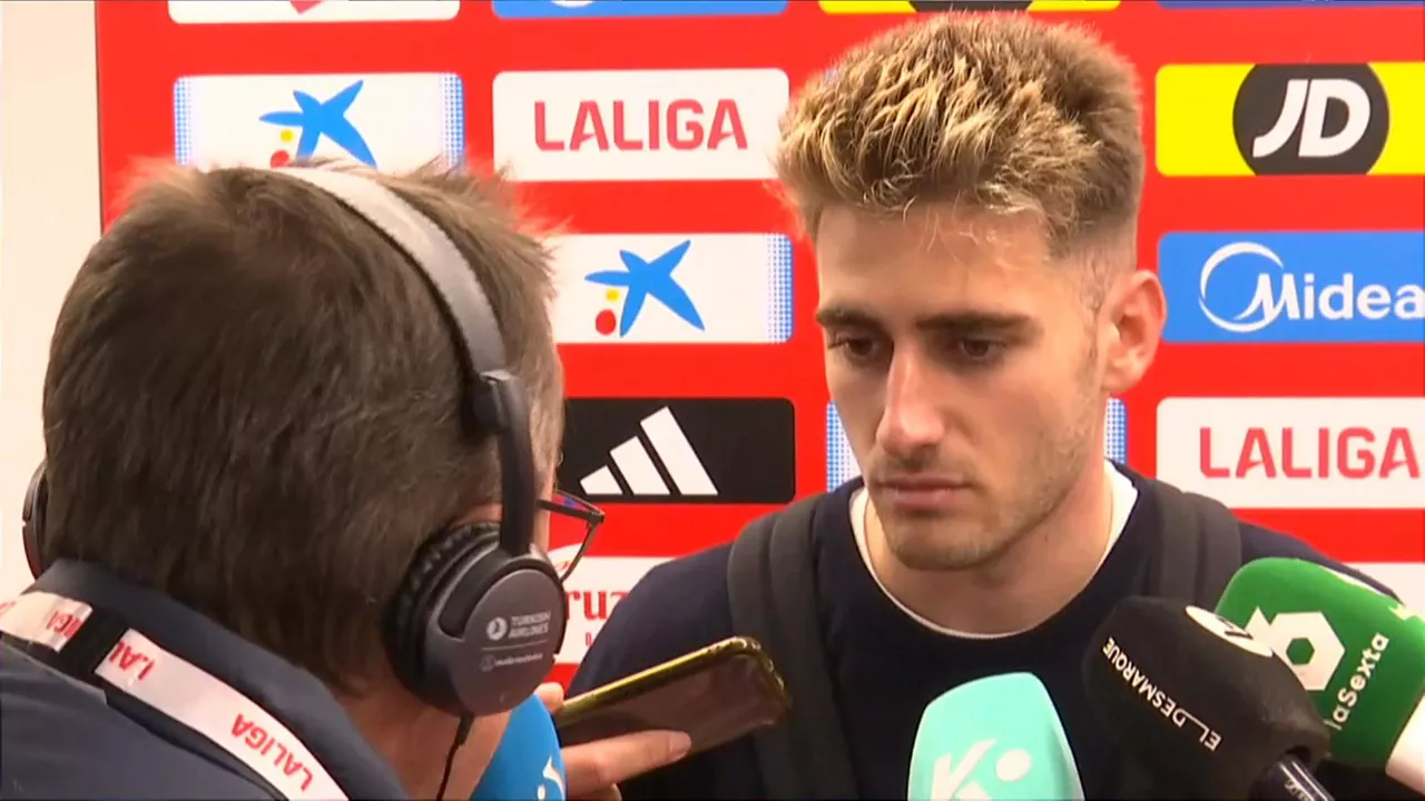 Robert Navarro jugador del Athletic