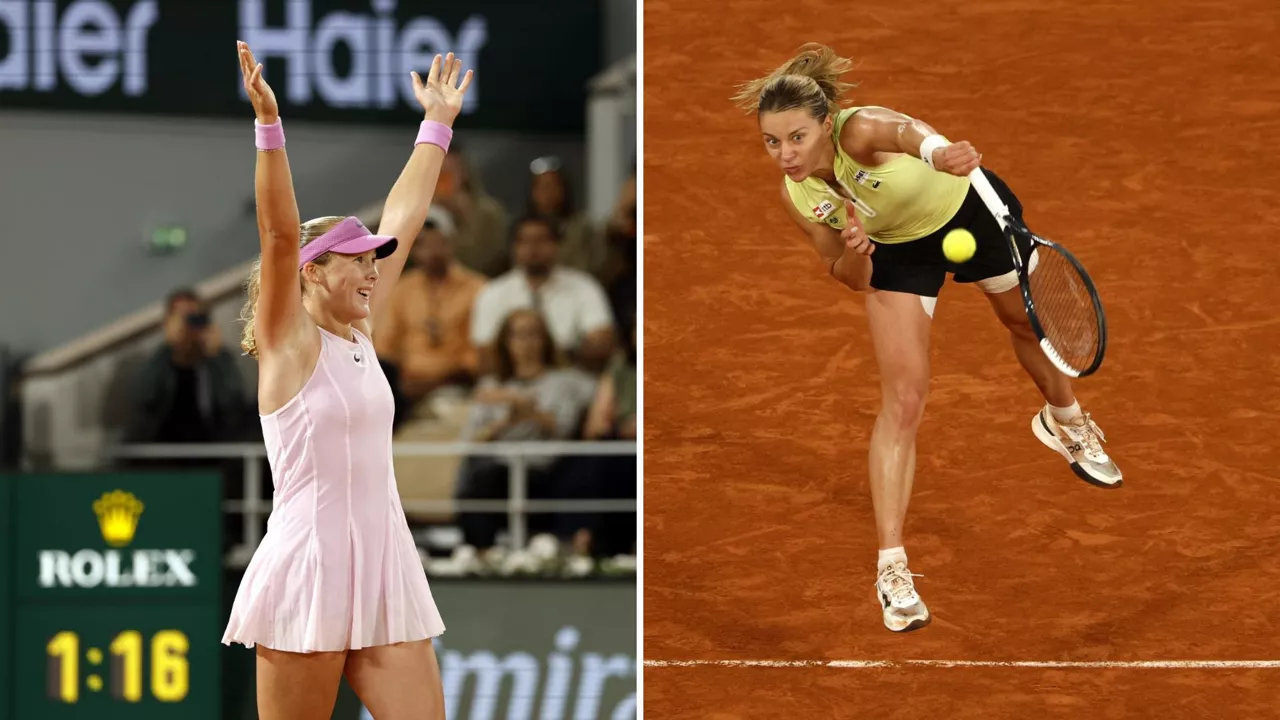 Chwalińska vs Adreeva, final de Roland Garros