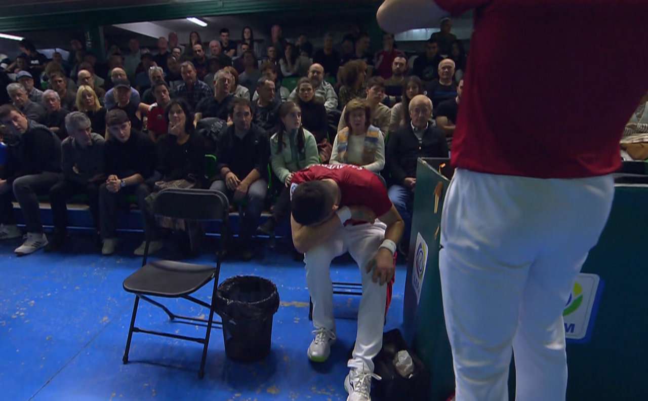 RIBEN SALAVERRIK JON ANDER PEÑAREN PILOTAKADA JASO DU, BEOTIBAR PILOTALEKUAN. 