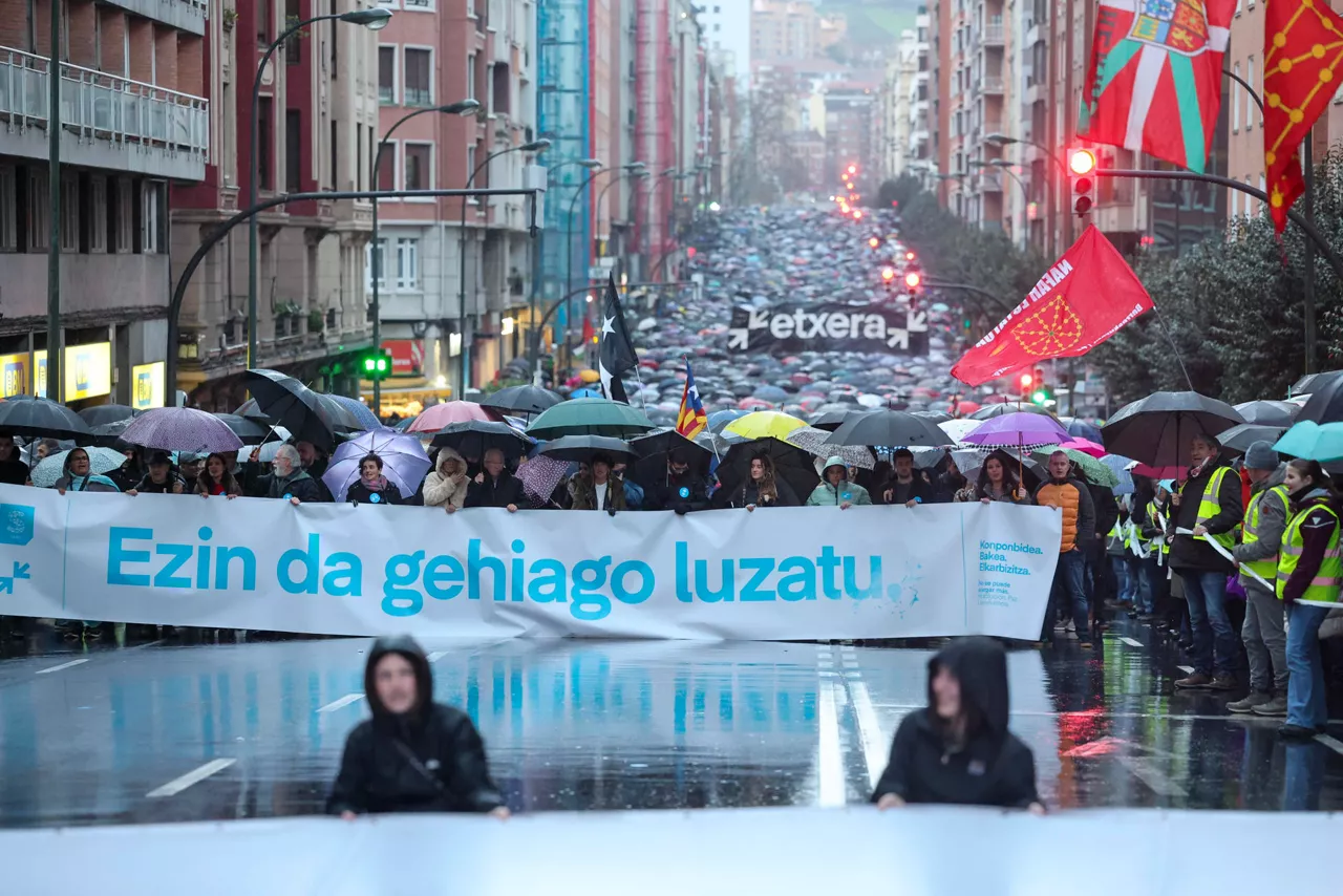 2026ko manifestazioa. Argazkia: EFE