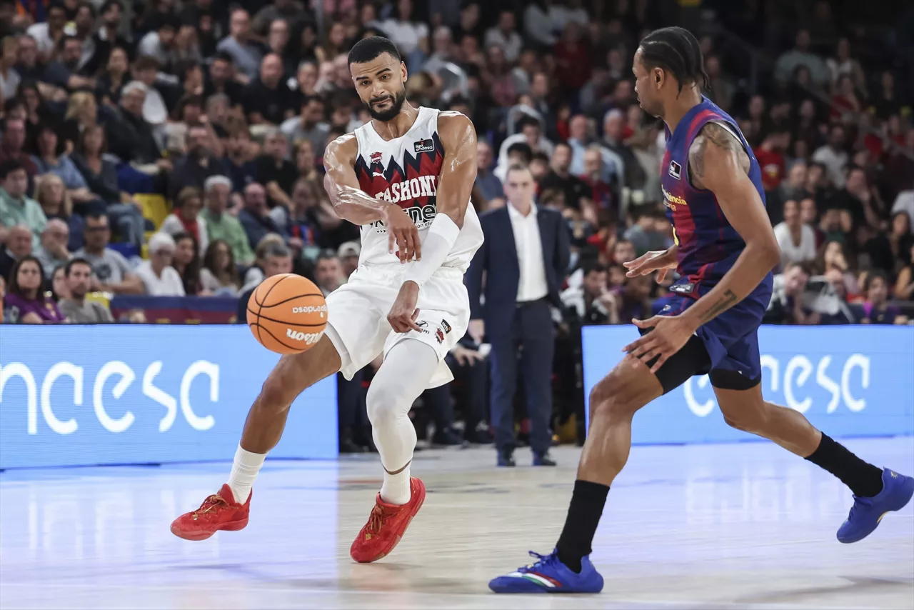 Timothe Luwawu-Cabarrot (Baskonia), partida batean. 