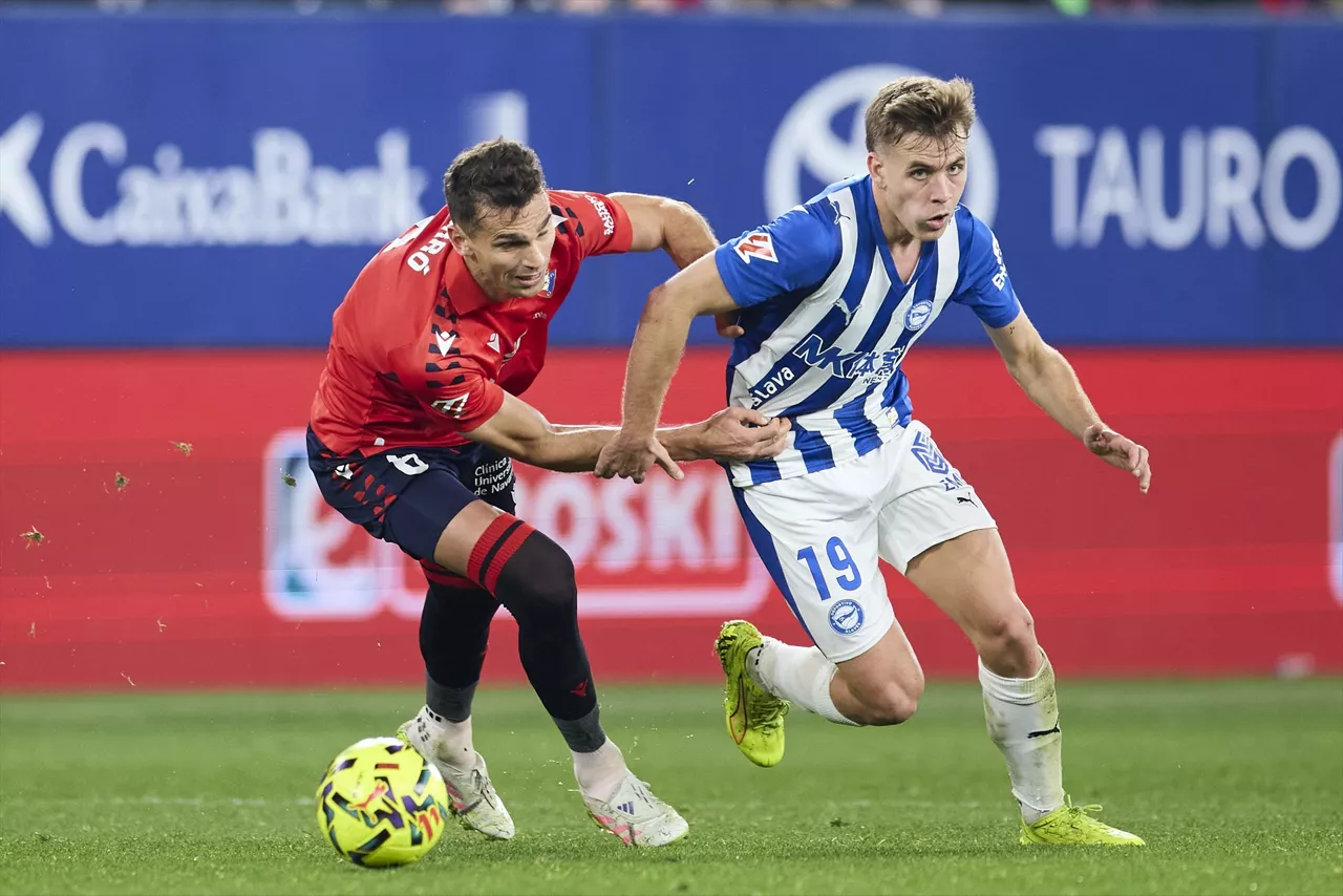 Lucas Torro eta Pablo Ibañez Osasuna Alaves derbia