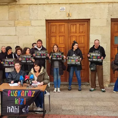 TREBIÑU EUSKARA AGURNE GAUBEKA BEHATOKIA