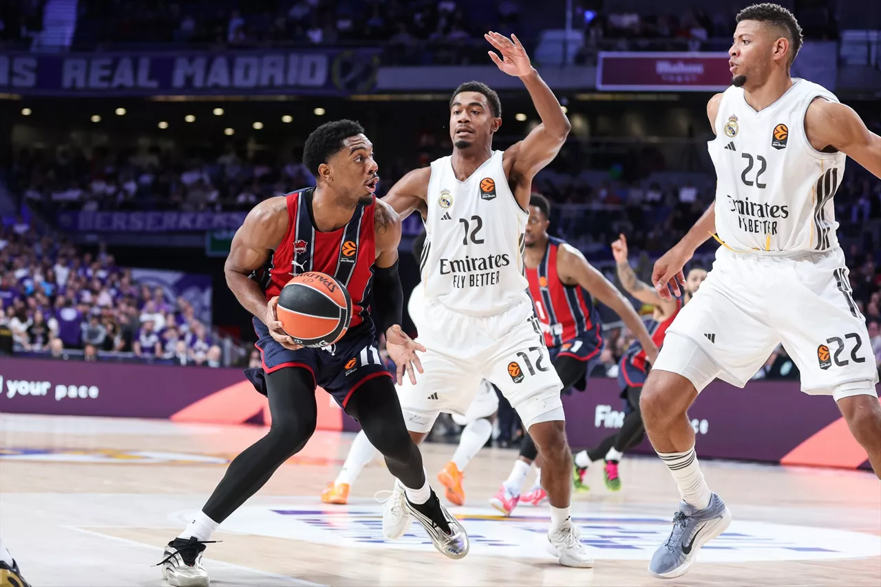 Trent Forrest (Baskonia), Real Madrilen aurka. 