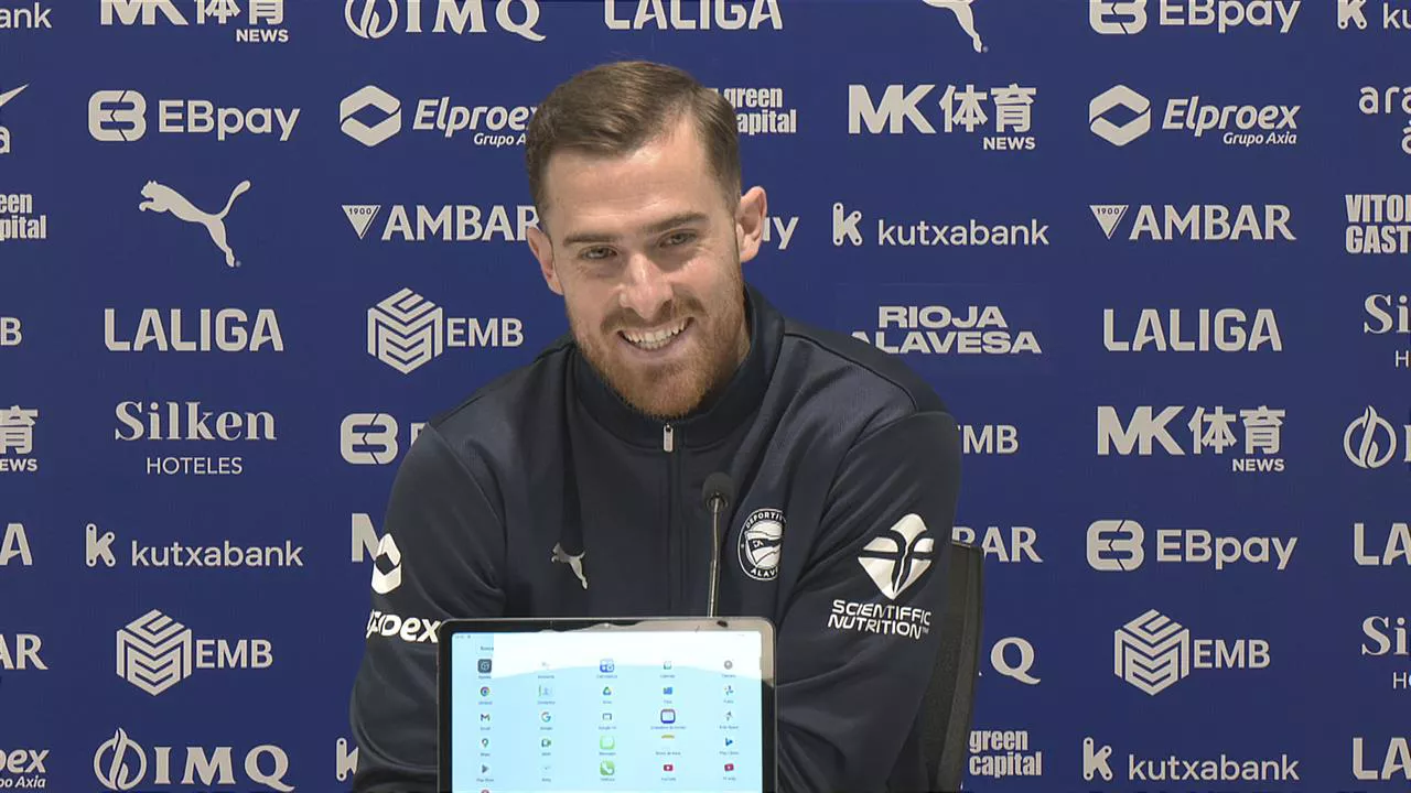 Toni Martinez rueda de prensa en Ibaia previa al partido frente al Espanyol en Liga