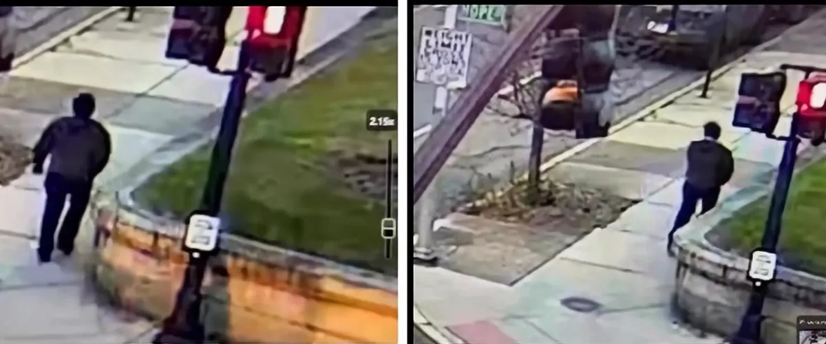 USA7178. PROVIDENCE (RI, EEUU), 14/12/2025.- Composición de dos capturas del vídeo difundido por el Departamento de Policía de Providence donde se ve la persona de interés en el caso del Tiroteo de la Universidad Brown en Providence, Rhode Island. Al menos dos personas fallecieron y ocho más resultaron heridas tras un tiroteo registrado este sábado en el campus de la Universidad de Brown en la ciudad de Providence, en el estado de Rhode Island, explicó el centro en un comunicado. EFE/Departamento de Policía de Providence /SOLO USO EDITORIAL /NO VENTAS /SOLO DISPONIBLE PARA ILUSTRAR LA NOTICIA QUE ACOMPAÑA /CRÉDITO OBLIGATORIO
