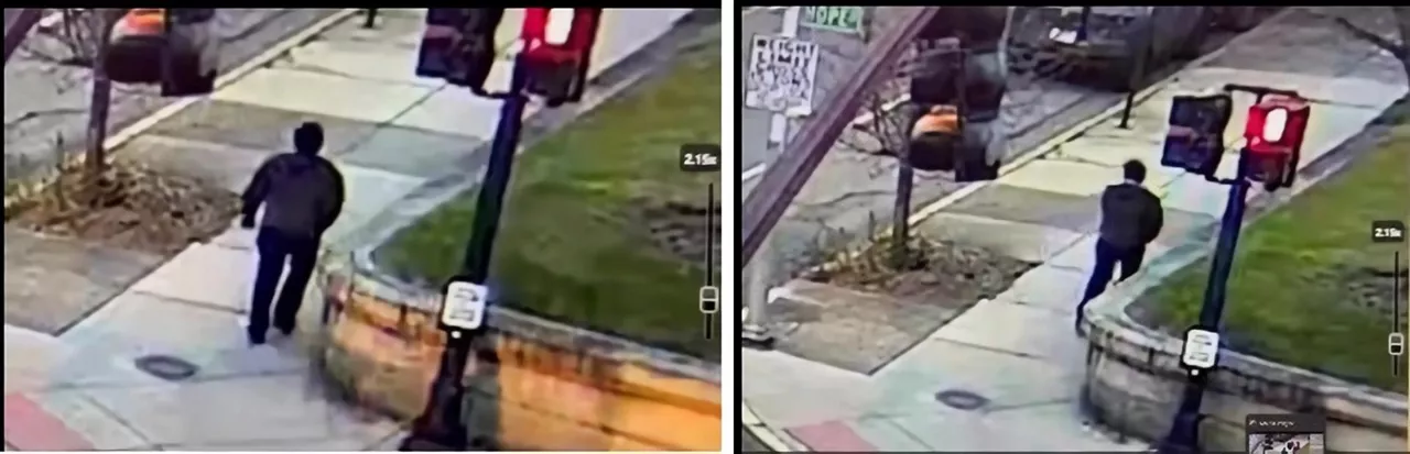 USA7178. PROVIDENCE (RI, EEUU), 14/12/2025.- Composición de dos capturas del vídeo difundido por el Departamento de Policía de Providence donde se ve la persona de interés en el caso del Tiroteo de la Universidad Brown en Providence, Rhode Island. Al menos dos personas fallecieron y ocho más resultaron heridas tras un tiroteo registrado este sábado en el campus de la Universidad de Brown en la ciudad de Providence, en el estado de Rhode Island, explicó el centro en un comunicado. EFE/Departamento de Policía de Providence /SOLO USO EDITORIAL /NO VENTAS /SOLO DISPONIBLE PARA ILUSTRAR LA NOTICIA QUE ACOMPAÑA /CRÉDITO OBLIGATORIO
