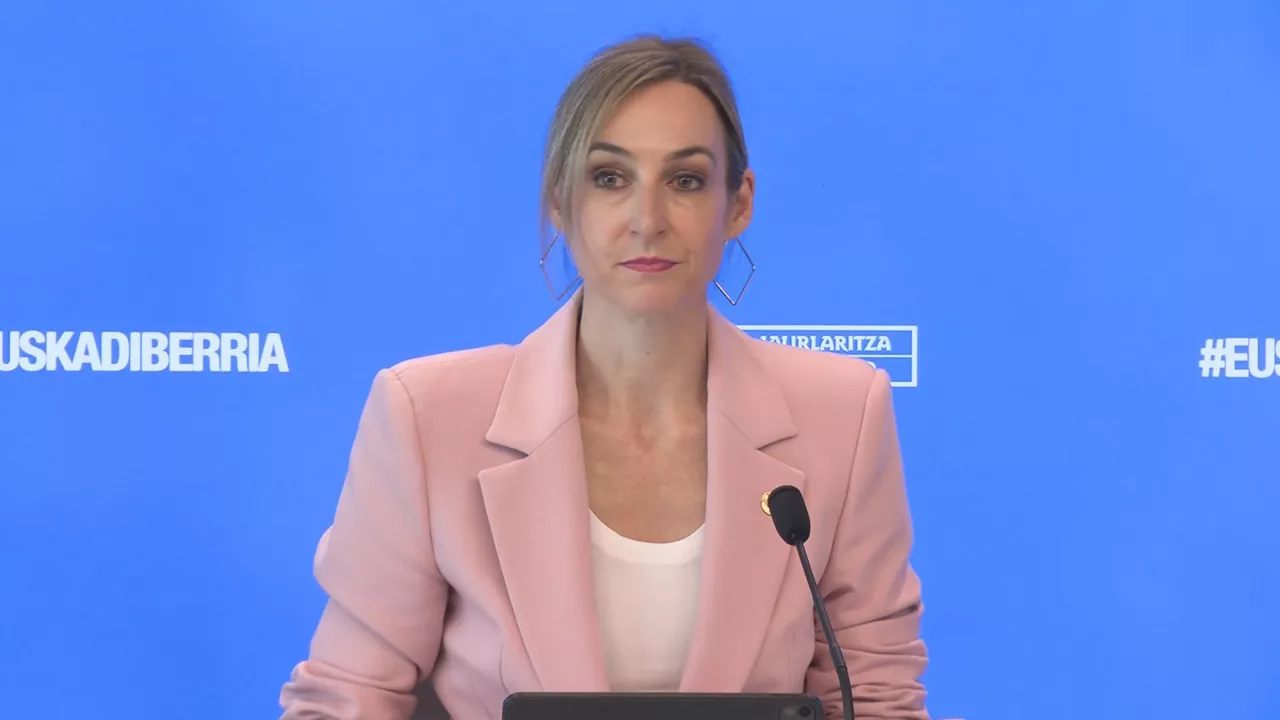 Maria Ubarretxena Eusko Jaurlaritzaren bozeramailea