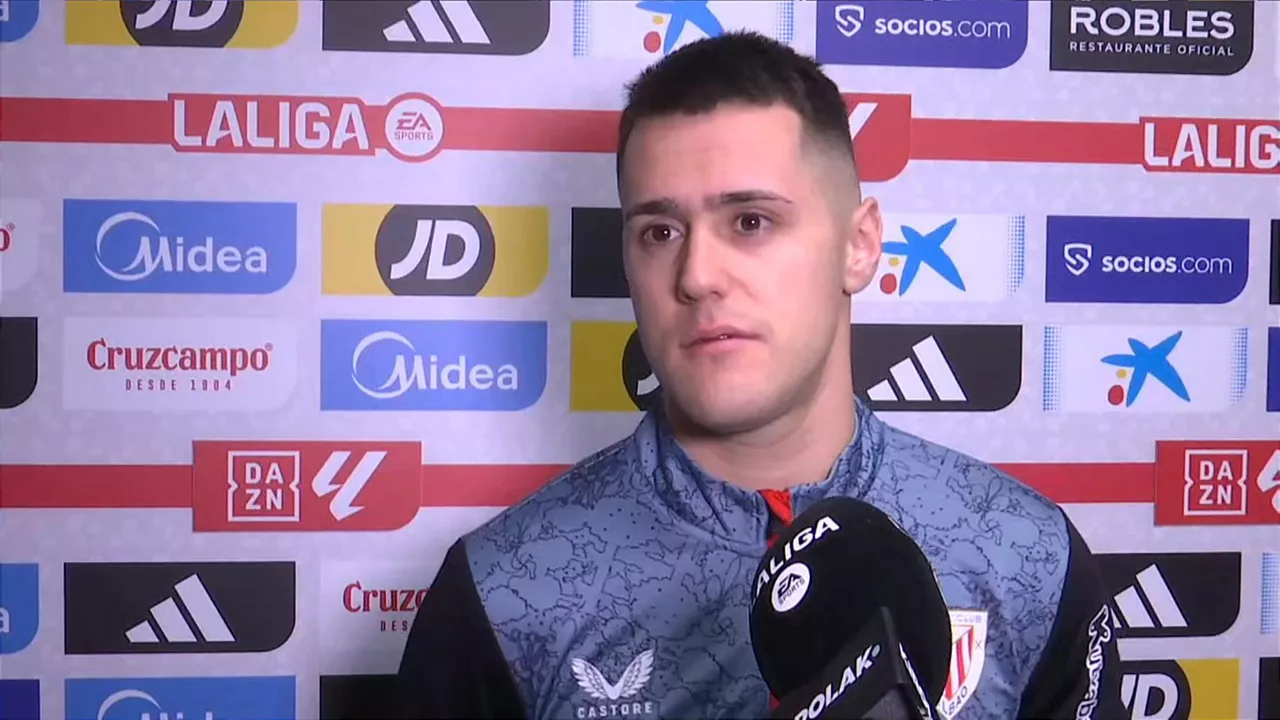Urko Izeta jugador del Athletic