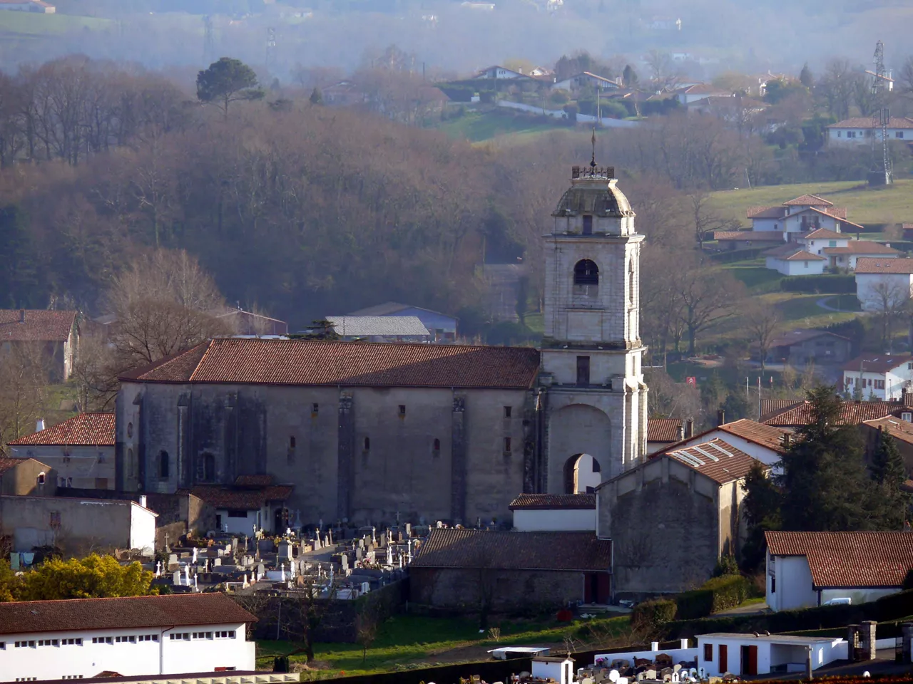 Urruña urrugne San Bixintxo San vicente eliza iglesia