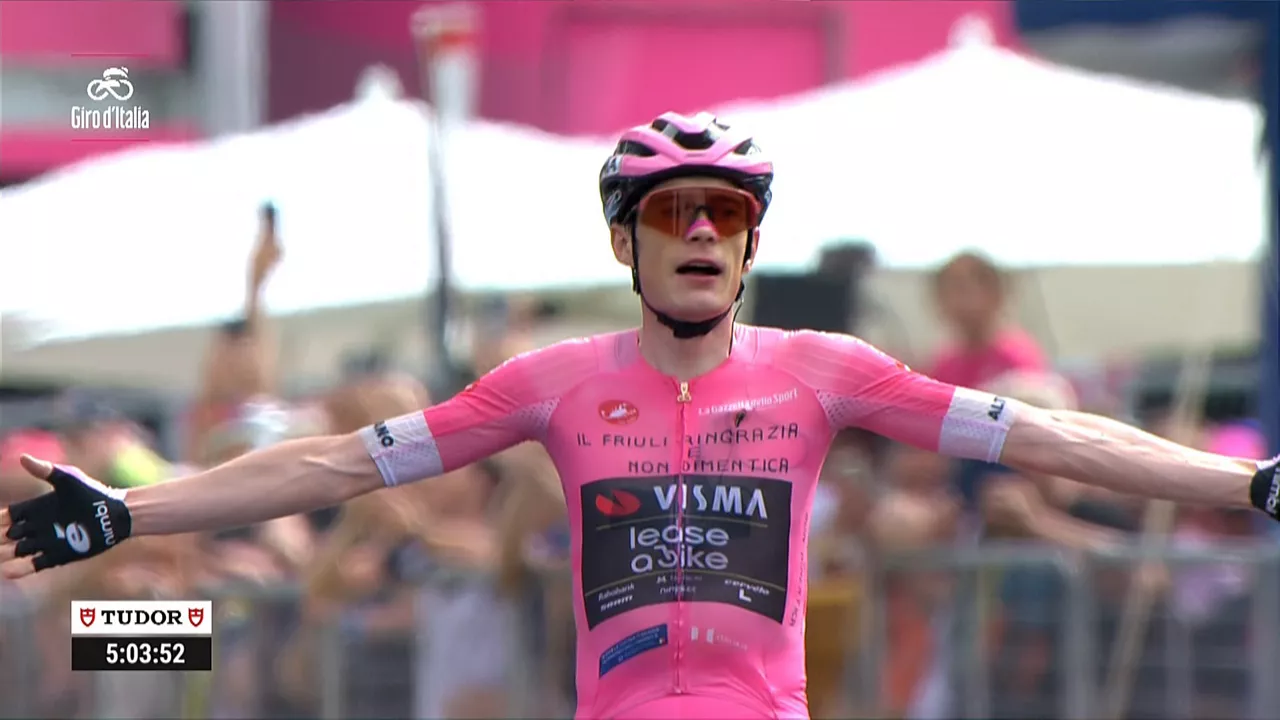 Jonas Vingegaard Italiako Giroan