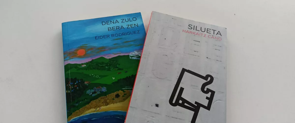 "Dena zulo bera zen" eta "Silueta" liburuak