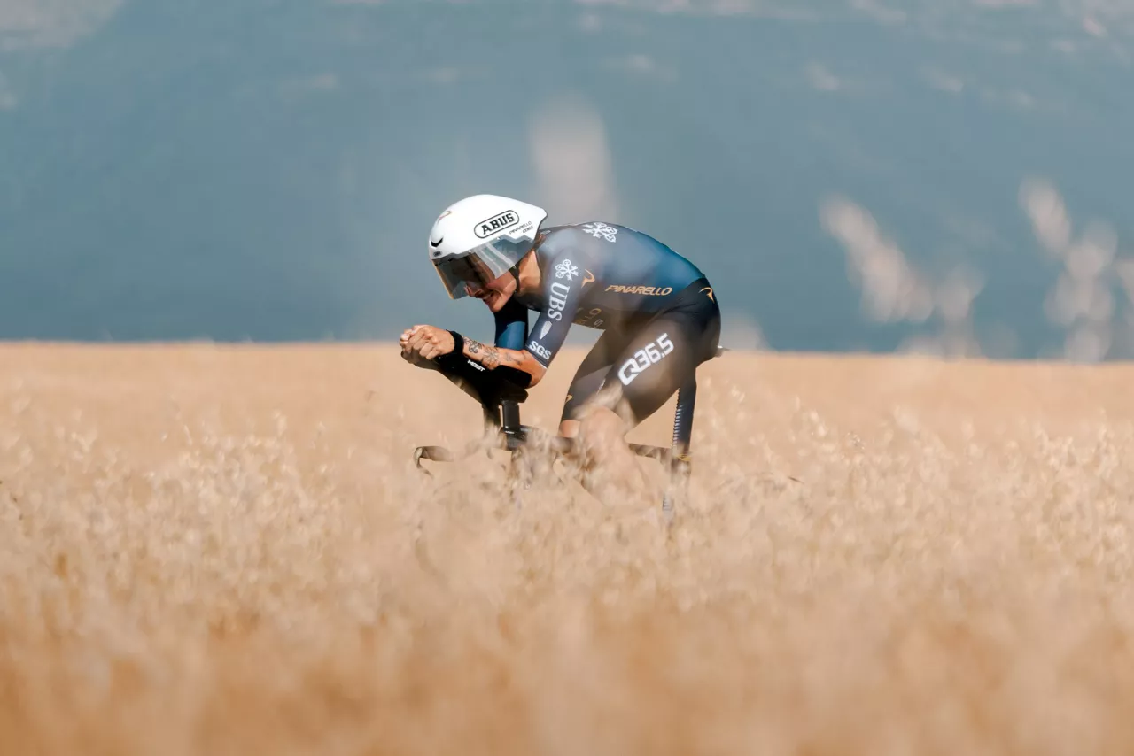 Xabier Mikel Azparren, plata en los Campeonatos de España de contrarreloj