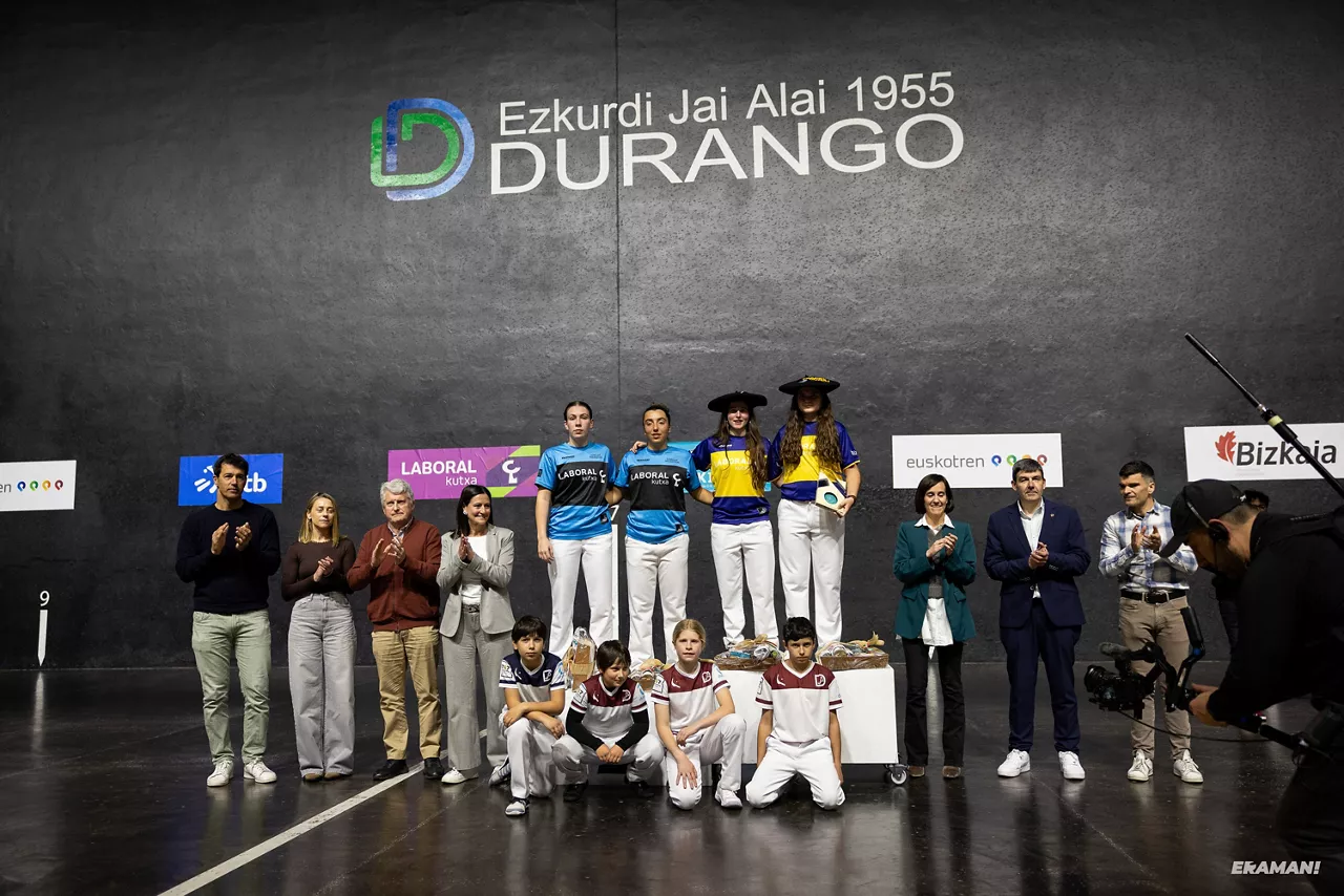 Euskotren Women Winter Serieseko podiuma