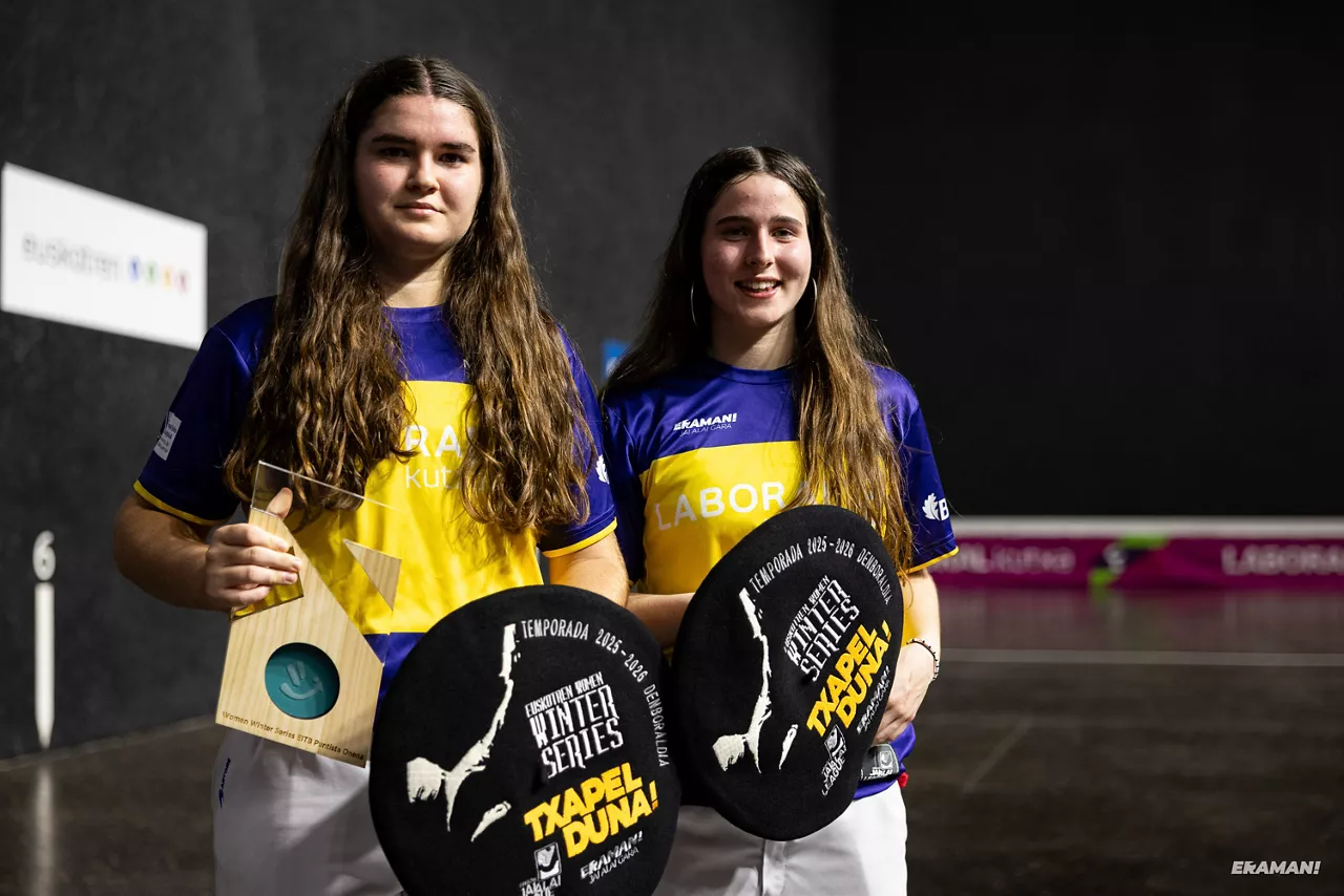 Erika Mugartegi eta Frida Watkins, Euskotren Women Winter Series irabazi berritan