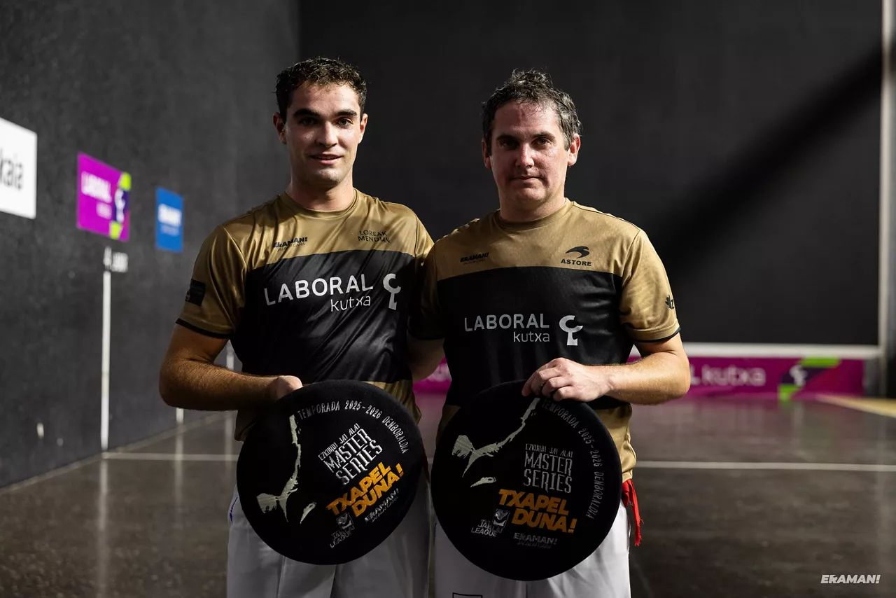 Atain eta Erkiaga Ezkurdi Master Seriesa irabazi berritan