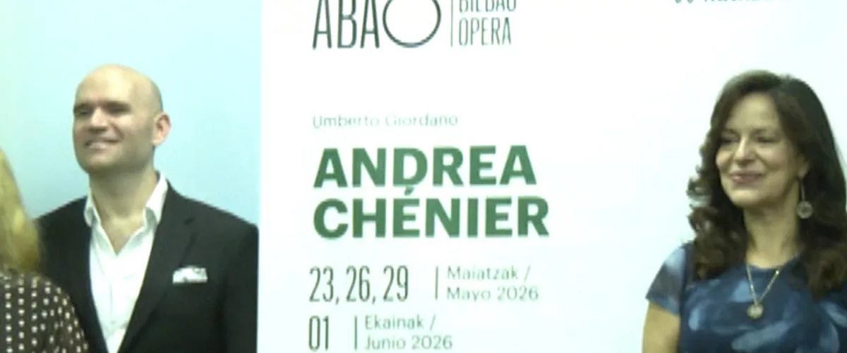 "Andrea Chénier" opera aurkeztu du ABAOk