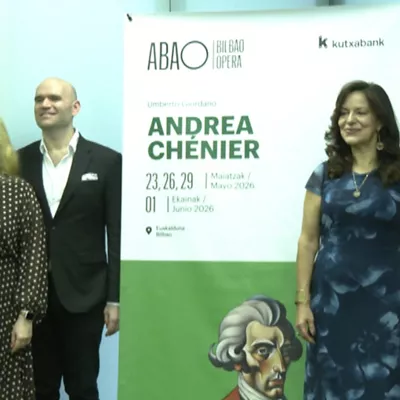 "Andrea Chénier" opera aurkeztu du ABAOk