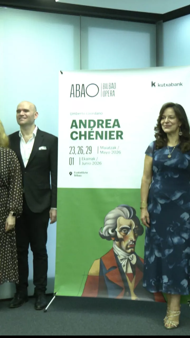 "Andrea Chénier" opera aurkeztu du ABAOk