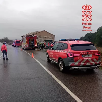 accidente tráfico Tudela