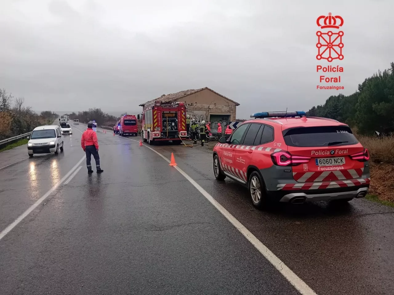 accidente tráfico Tudela