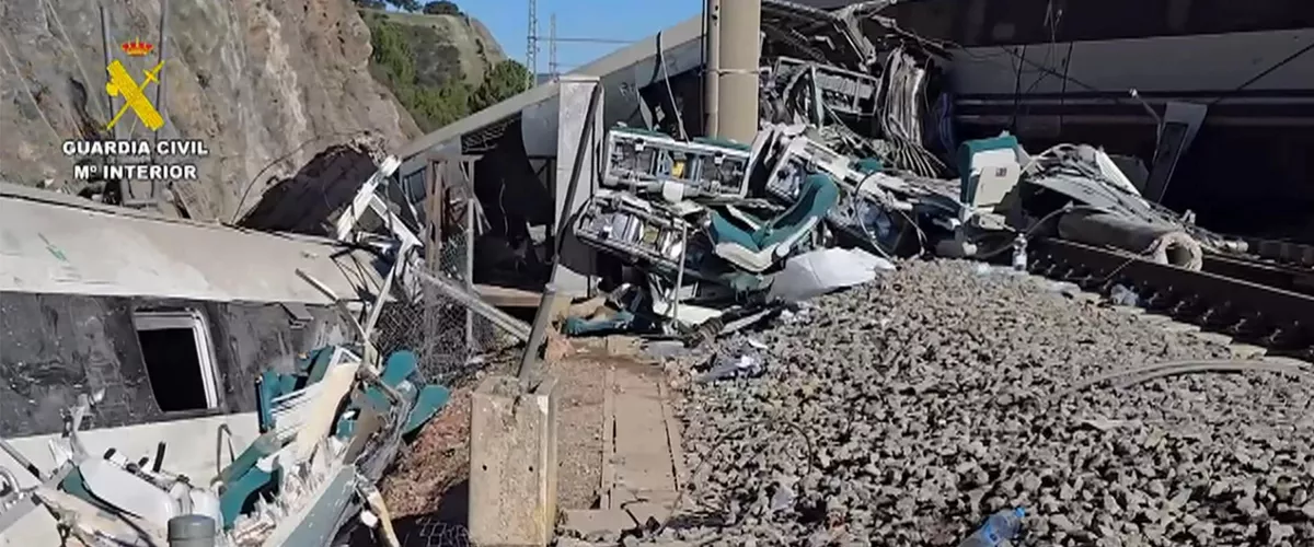 Accidente ferroviario en Adamuz Córdoba