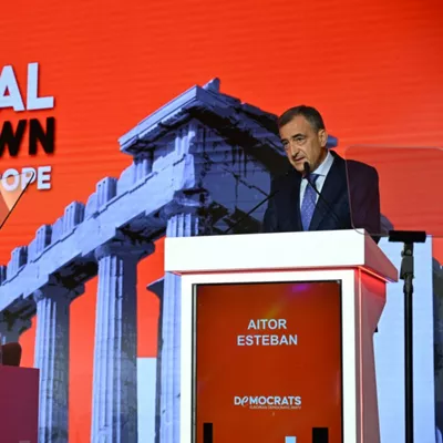 Aitor Esteban Europako Alderdi Demokrataren urteroko Kongresuan