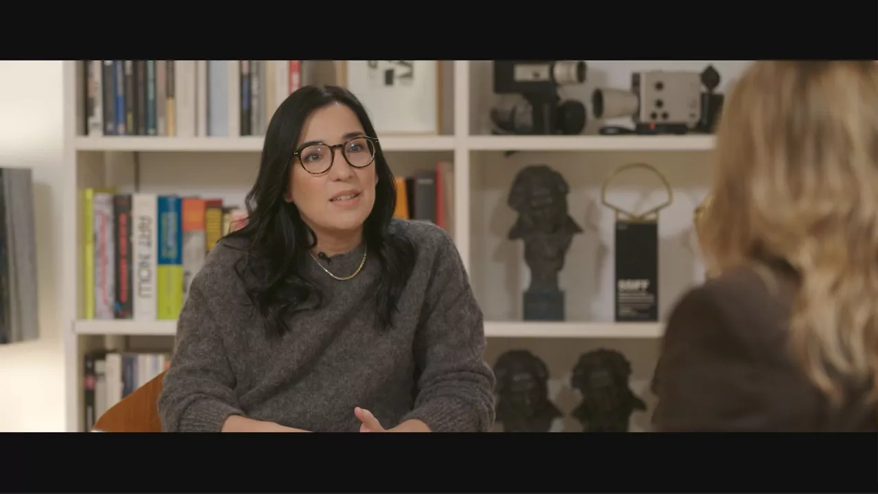 Alauda Ruiz de Azúa en el programa "12 minutos"