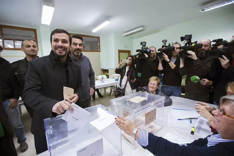 Alberto Garzón, IU, EFE