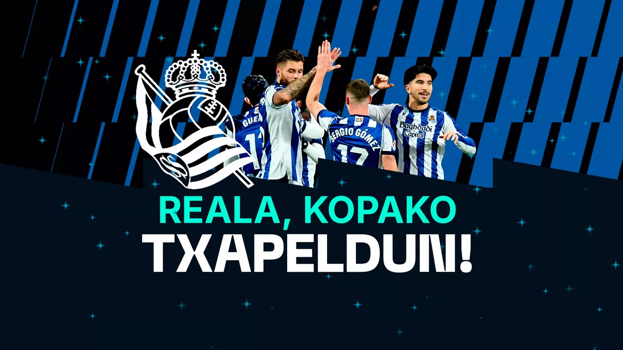 euskaraz Reala Txapeldun