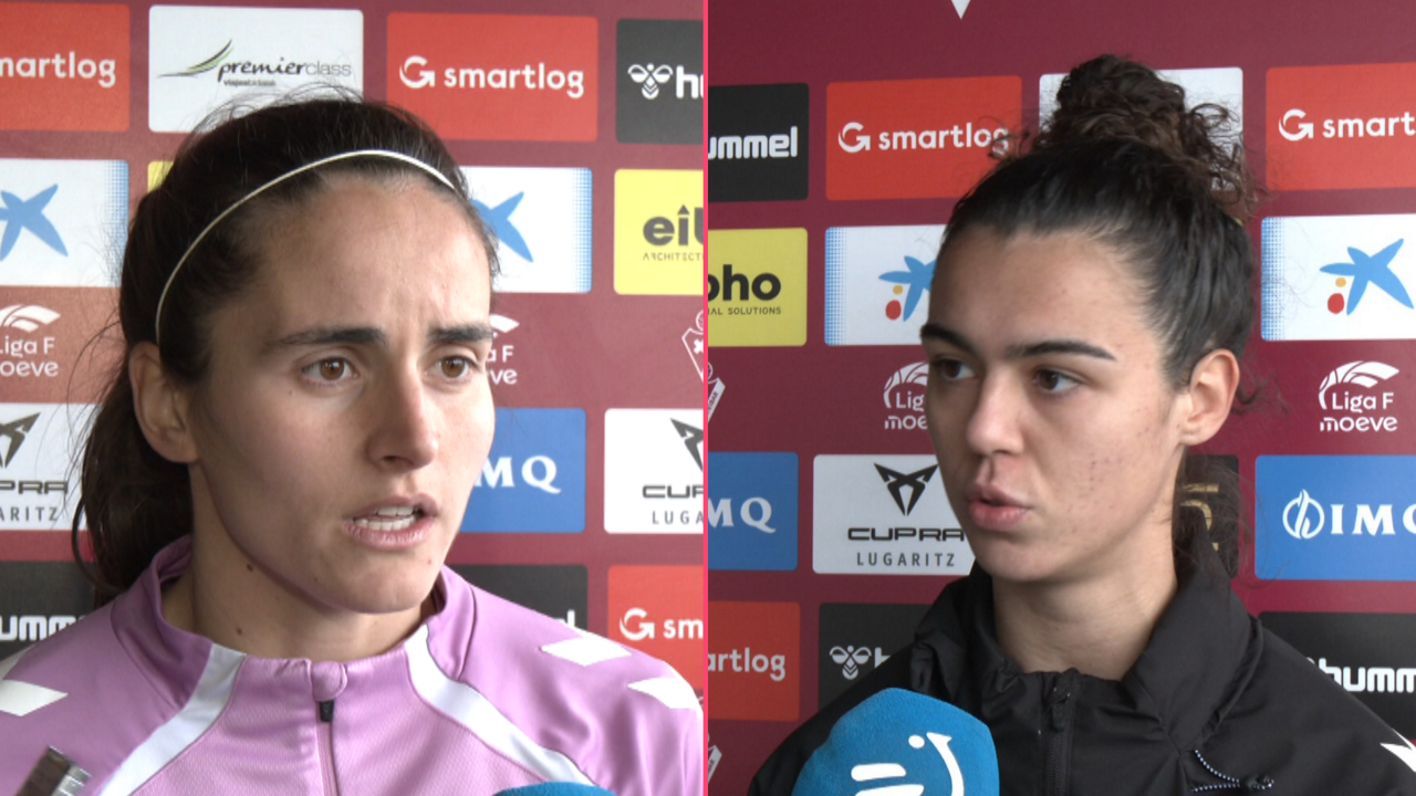 Carmen Alvarez eta Carla Andres (Eibar)