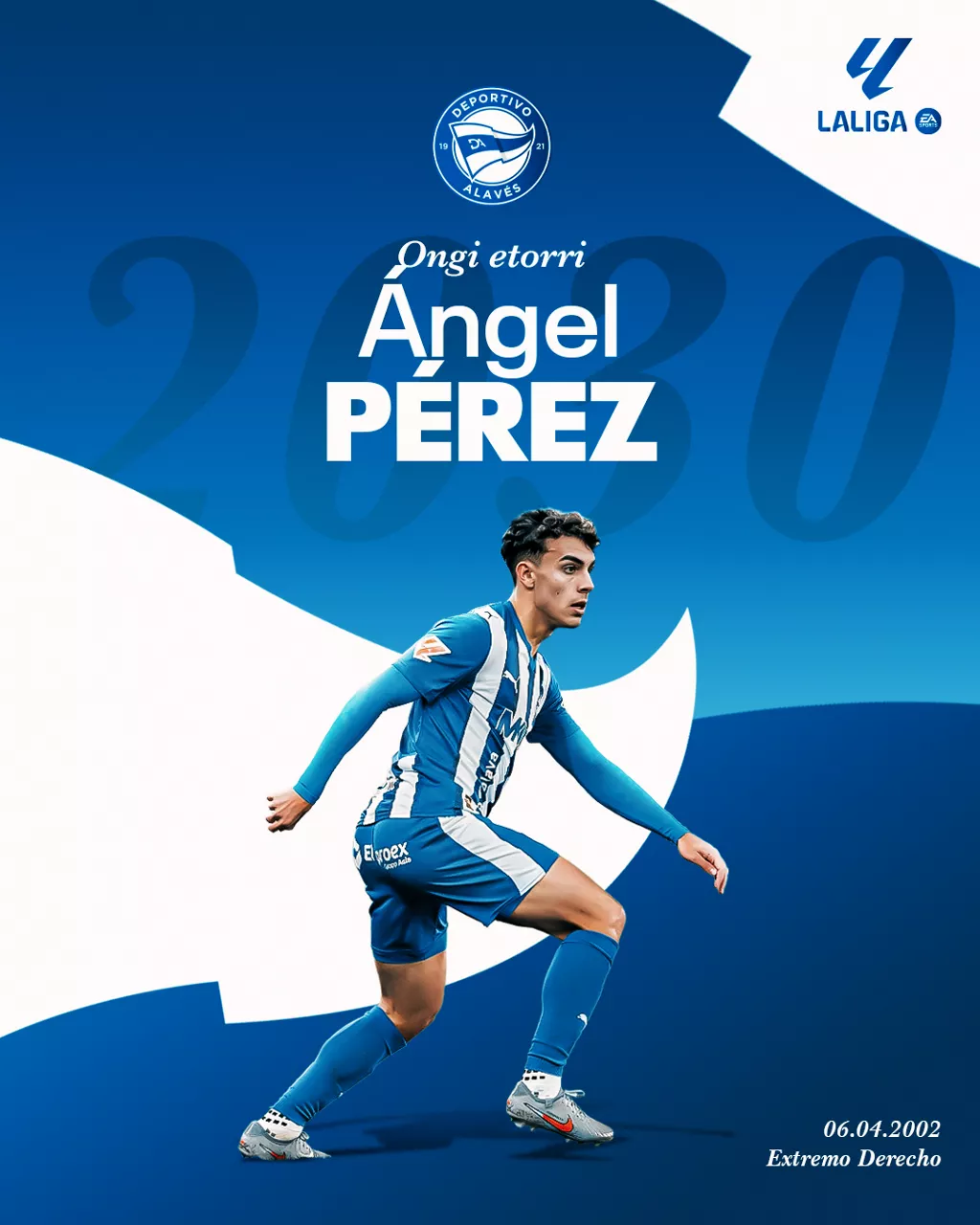 Angel Pérez, fichaje del Alavés