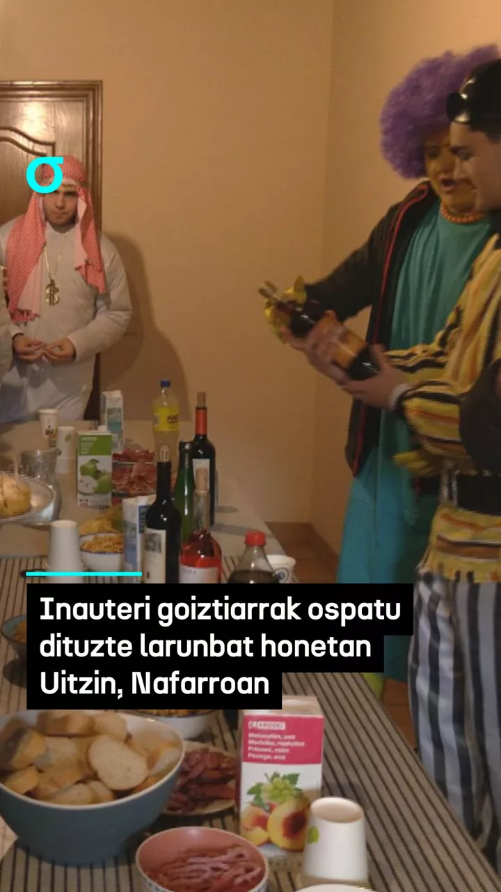 Inauteri goiztiarrak ospatu dituzte larunbat honetan Uitzin