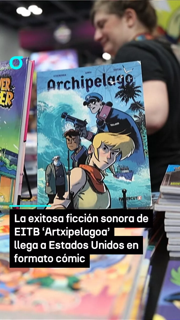 La ficción sonora de EITB ‘Artxipelagoa’ llega a Estados Unidos en formato cómic