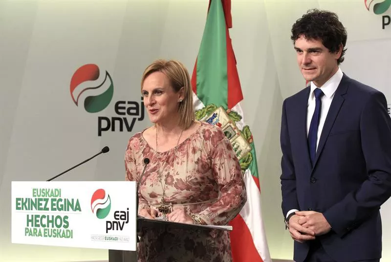 Itxaso Atutxa EAJren Bizkaiko presidentea.