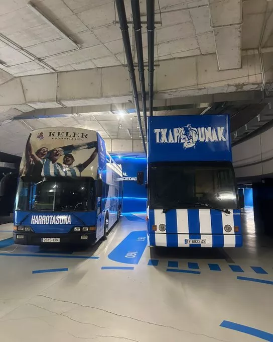 autobus descapotable recibimiento Real 