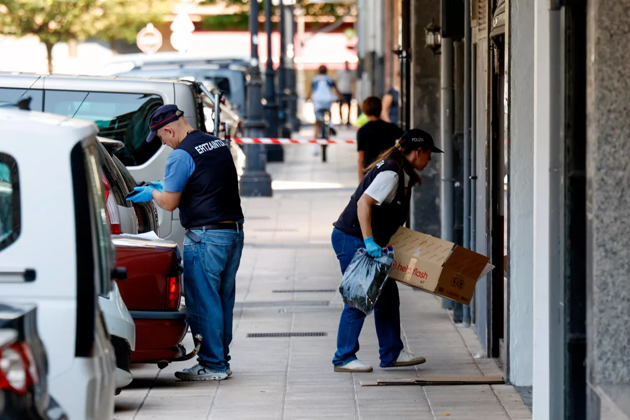 La Ertzaintza busca al asesino del taxista a través de las cámaras de comercios de Azpeitia