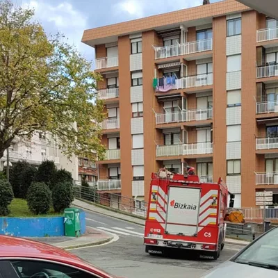Muere un hombre en un incendio en Bermeo