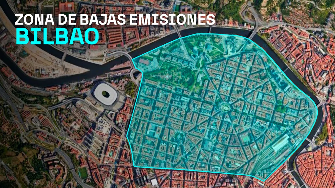 Zona de bajas emisiones en Bilbao