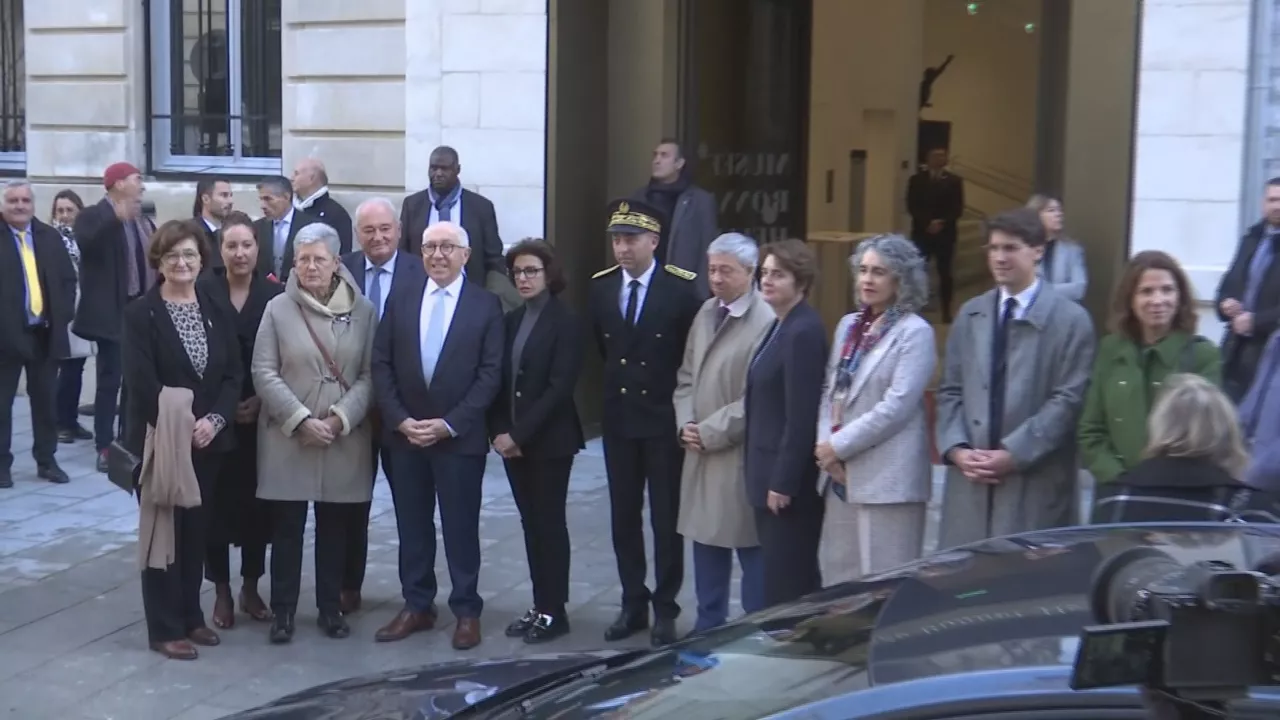 Reinauguran el museo Bonnat-Helleu con la presencia del alcalde de Baiona, la ministra francesa de Cultura y su homóloga vasca