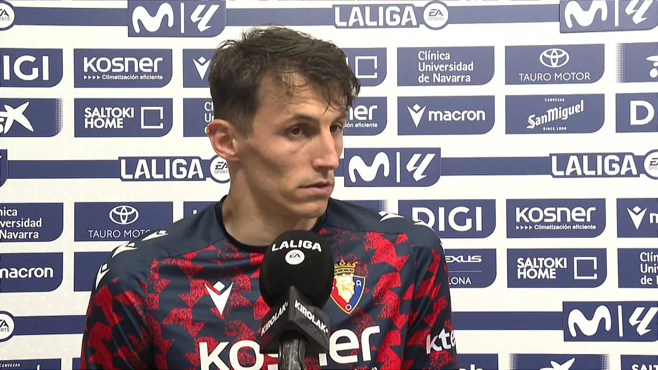 Budimir tras el partido contra el Atlético Madrid