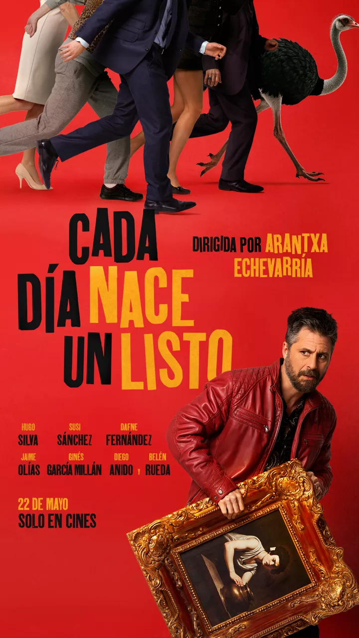 "Cada día nace un listo" Arantxa Echevarriaren pelikularen teaser kartela. 