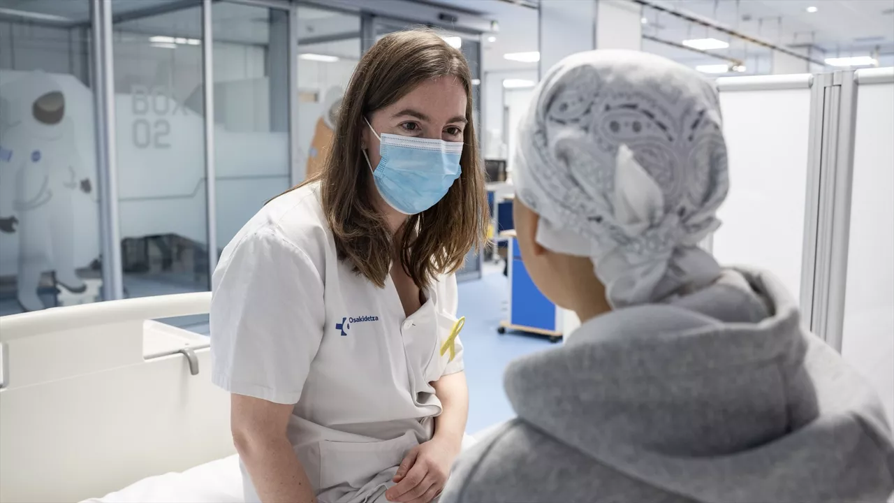 (Foto de ARCHIVO)

El cáncer es la primera causa de muerte por enfermedad en niños, niñas y adolescentes en nuestro entorno



REMITIDA / HANDOUT por OSAKIDETZA

Fotografía remitida a medios de comunicación exclusivamente para ilustrar la noticia a la que hace referencia la imagen, y citando la procedencia de la imagen en la firma

13/2/2026